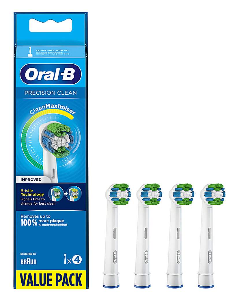 Oral-B Precision Clean 4 Pack Brush Head