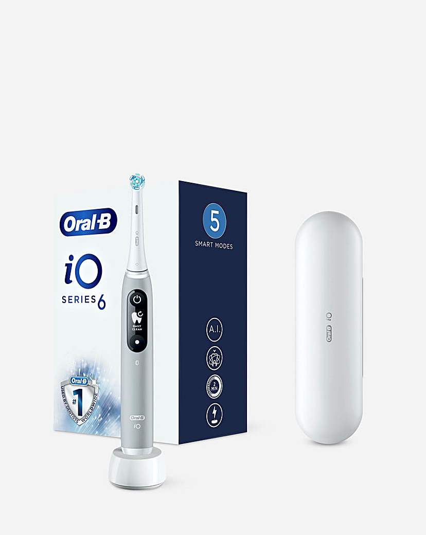 Oral-B iO6 Grey Opal Electric Toothbrush