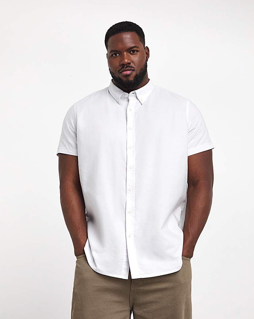 Short Sleeve Oxford Shirt Long