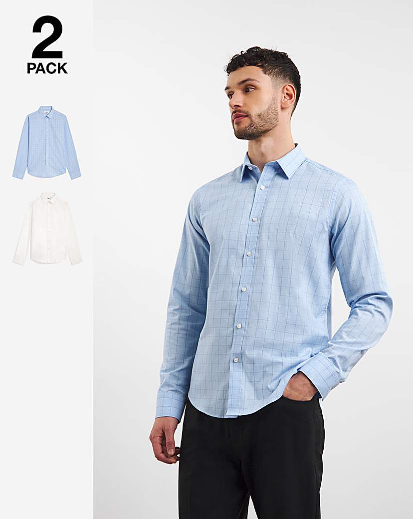 2 Pack Premium Formal Shirts