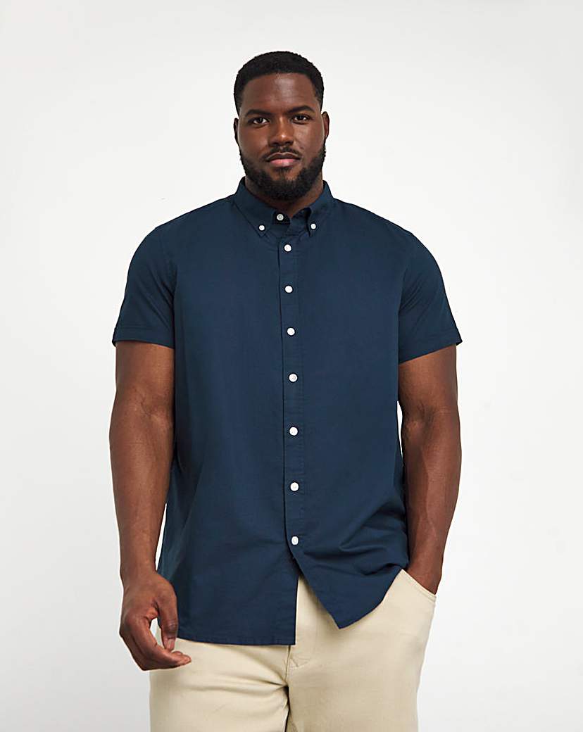 Short Sleeve Oxford Shirt Long