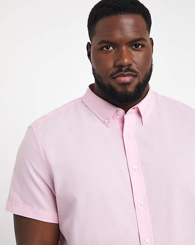 Short Sleeve Oxford Shirt Long