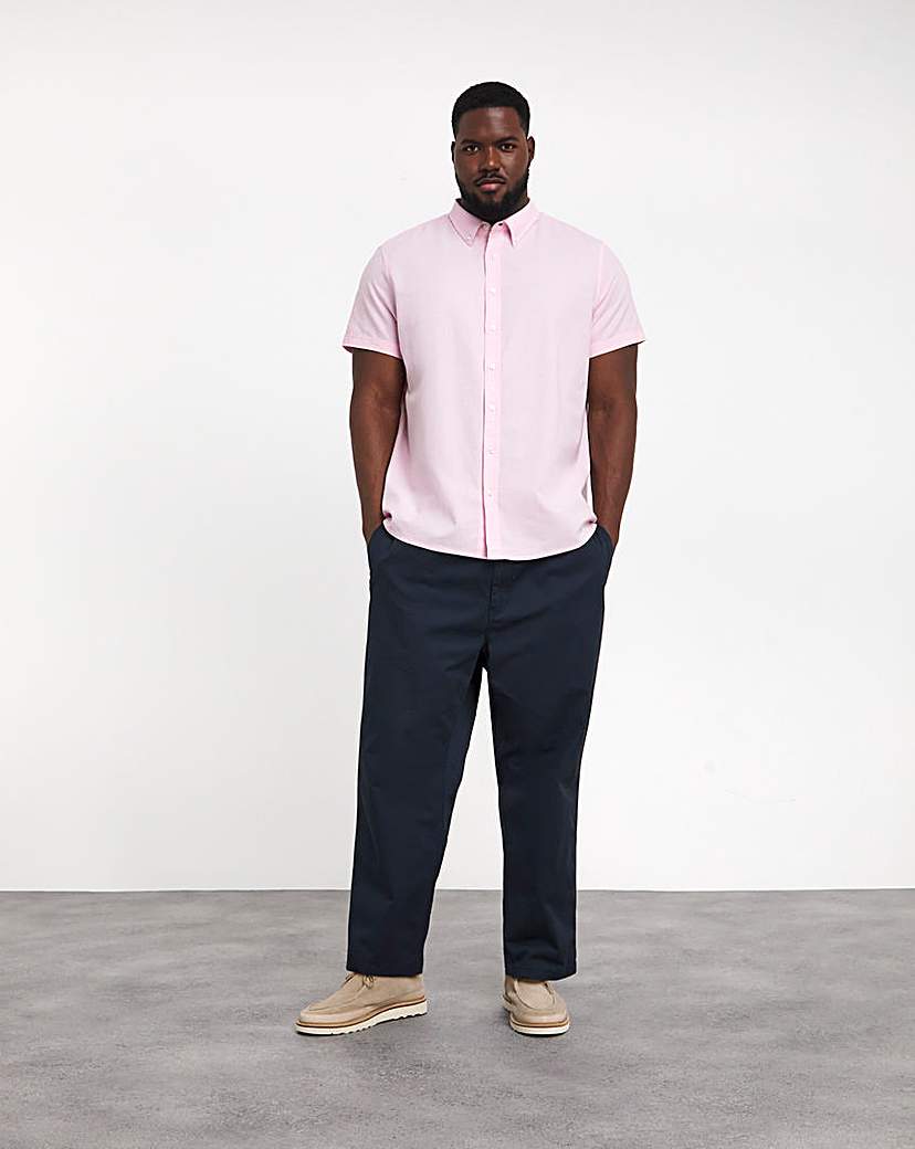 Short Sleeve Oxford Shirt Long