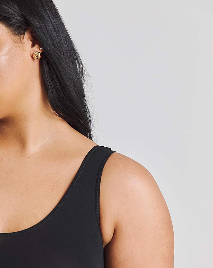 3 Pack Black/White/Blush Comfort Tops