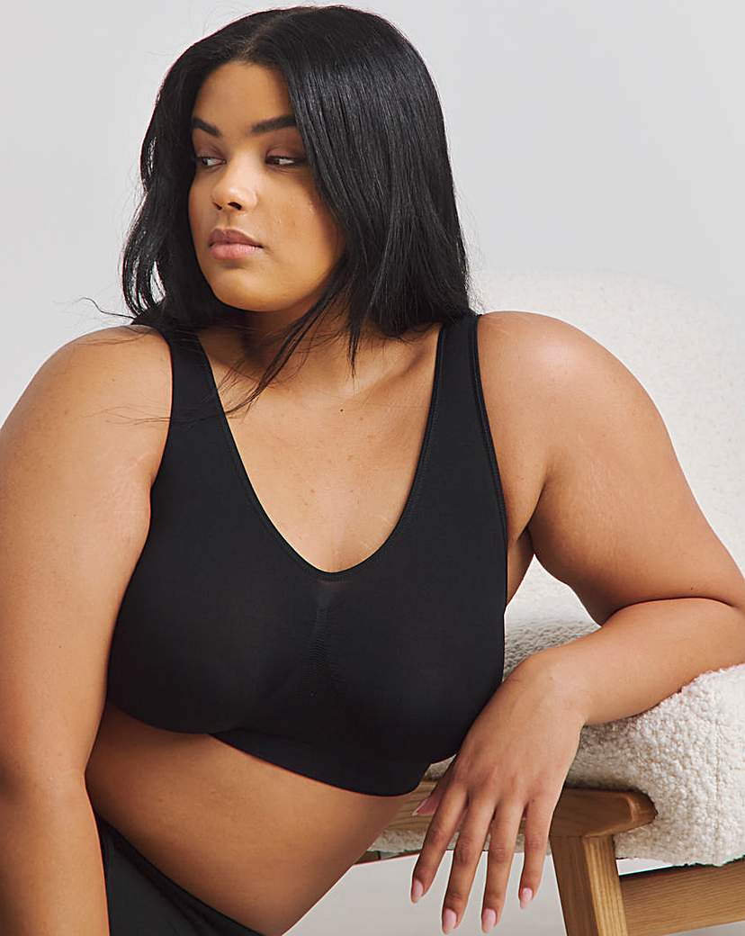 3 Pack Black/White/Blush Comfort Tops