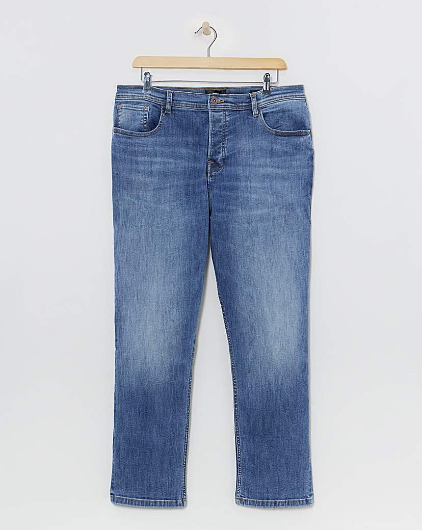 Premium Hemp Slim Fit Jean Mid Wash