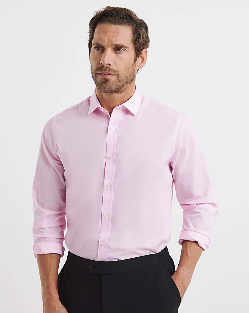 Long Sleeve Formal Shirt Regular Pink Jacamo …