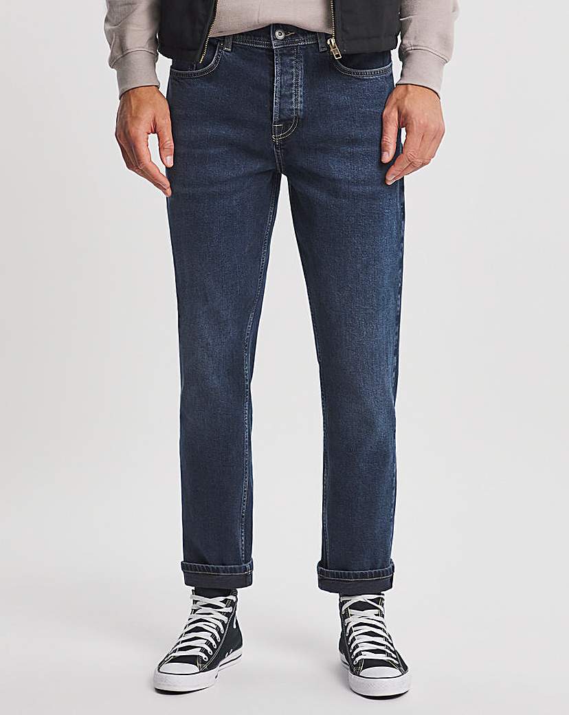 Premium Dark Wash Straight Fit Jean