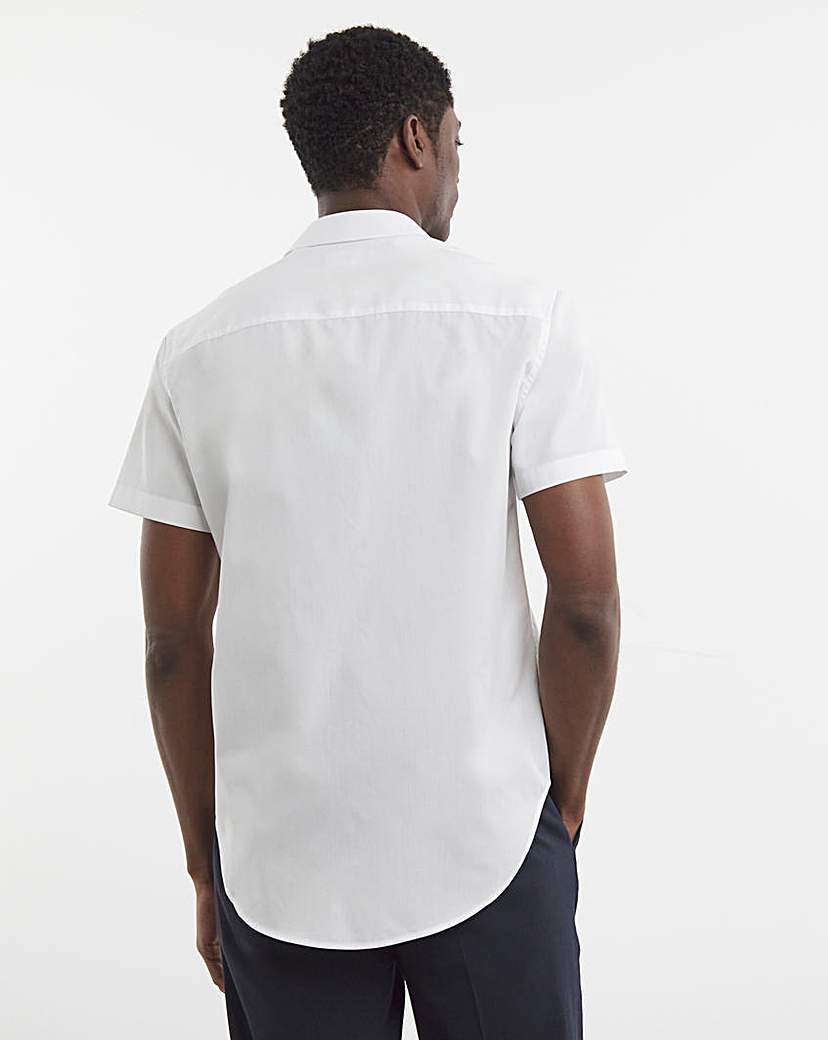 Short Sleeve Formal Shirt Long