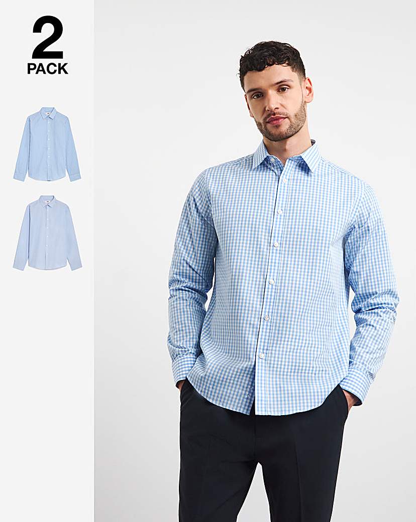 2 Pack Premium Formal Shirts