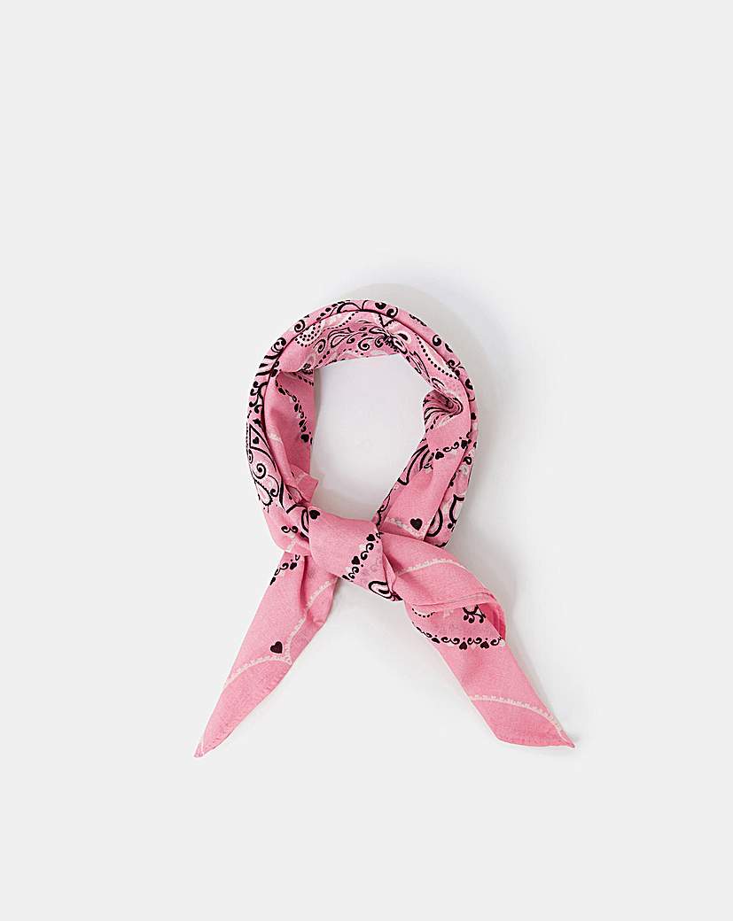 New In - Accessorize Square Bandana Scarf