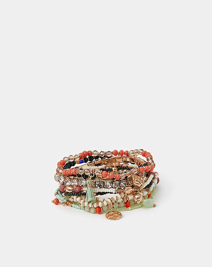 New In - Accessorize Beaded Bracelet Multipack