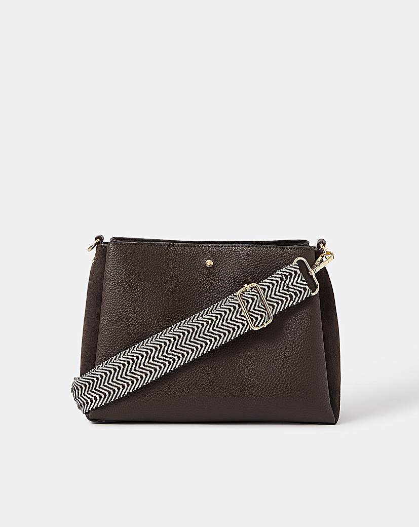 New In - Accessorize Webbing Strap Crossbody Bag