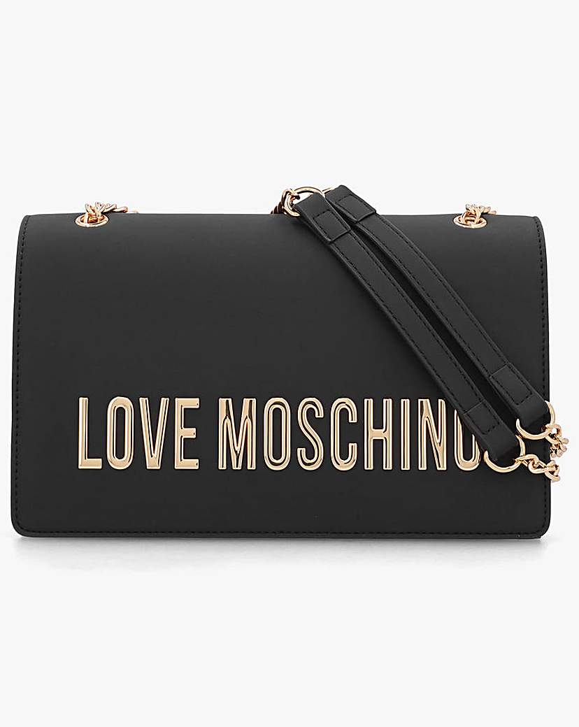 New In - Love Moschino Big Chain Shoulder