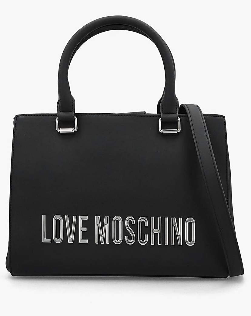 New In - Love Moschino Big Black Tote Bag