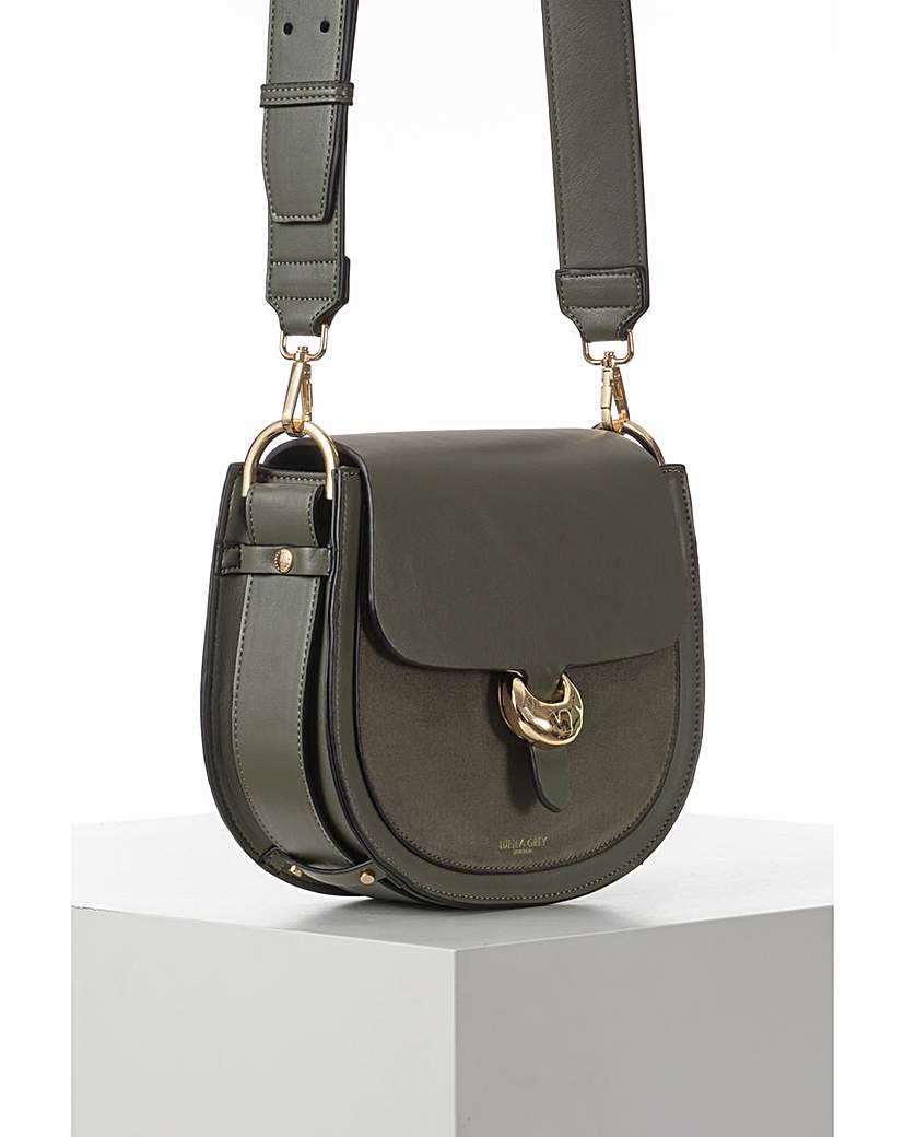 New In - Luella Grey Venetia Khaki Crossbody