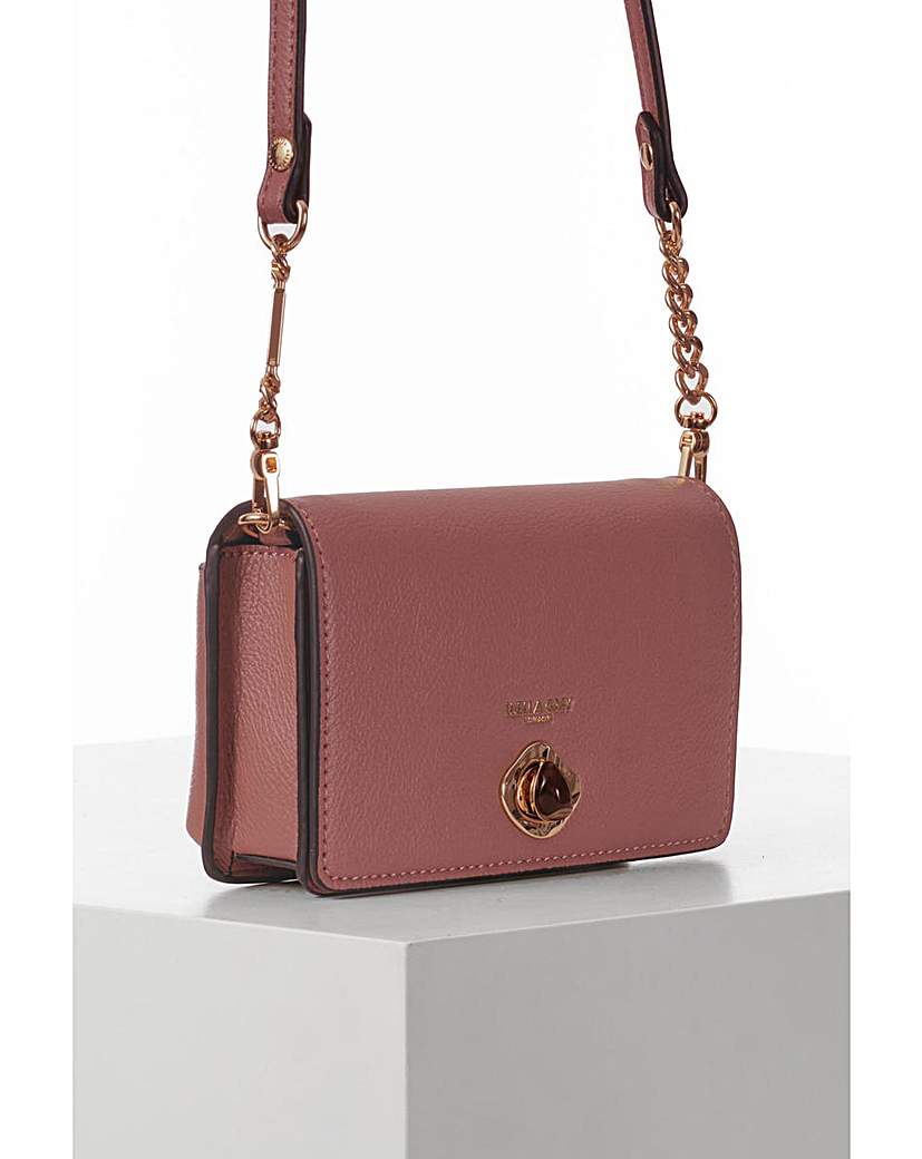 New In - Luella Grey Eloise Pecan Phone Bag