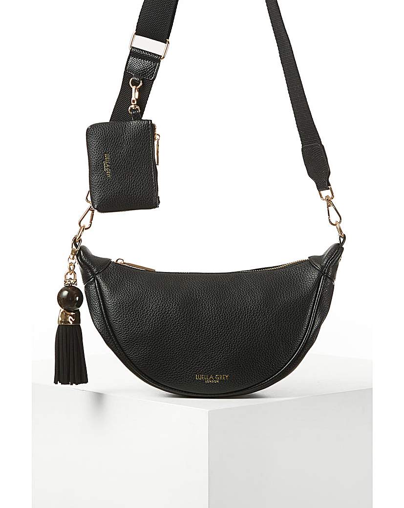 New In - Luella Grey Lauren Black Sling Bag