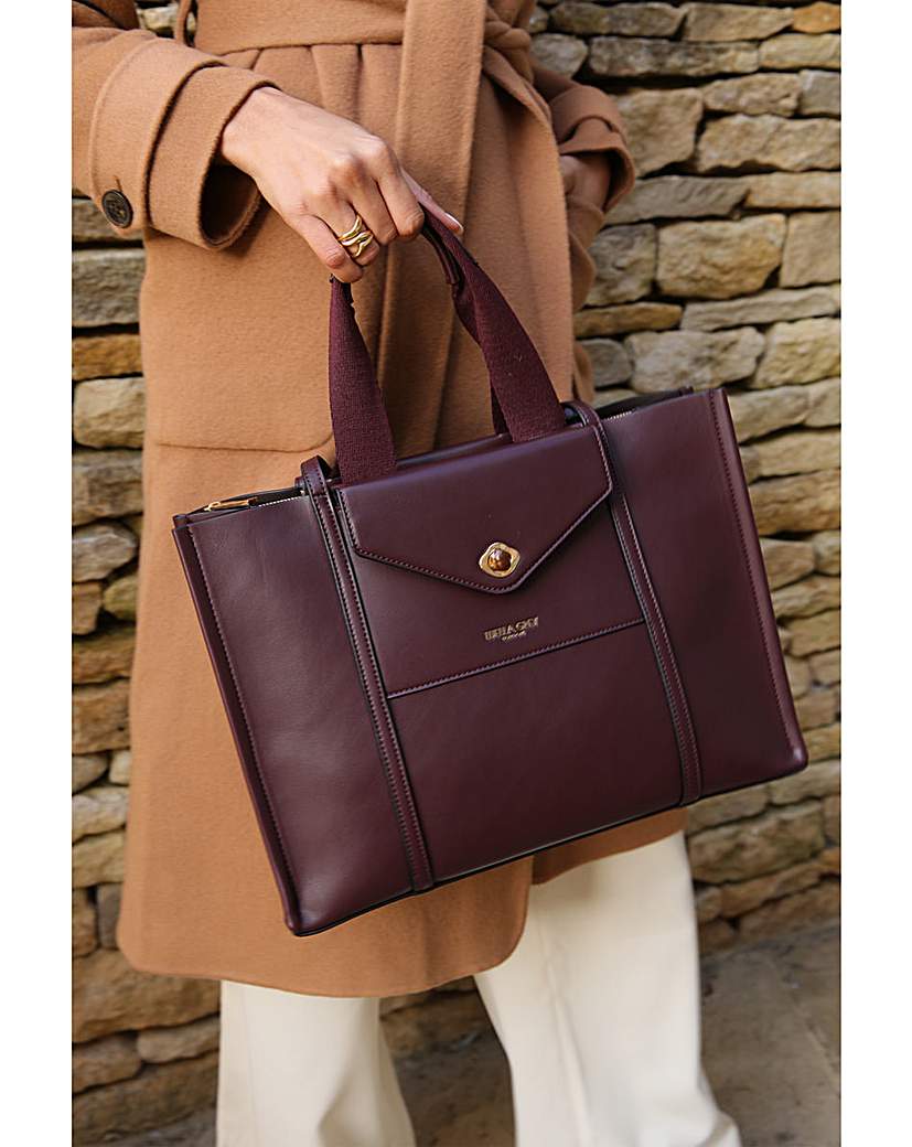 New In - Luella Grey Giselle Cherry Laptop Tote