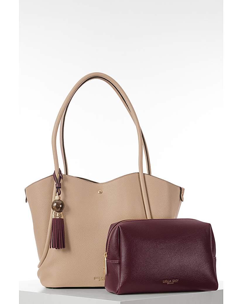New In - Luella Grey Floella Mushroom Tote