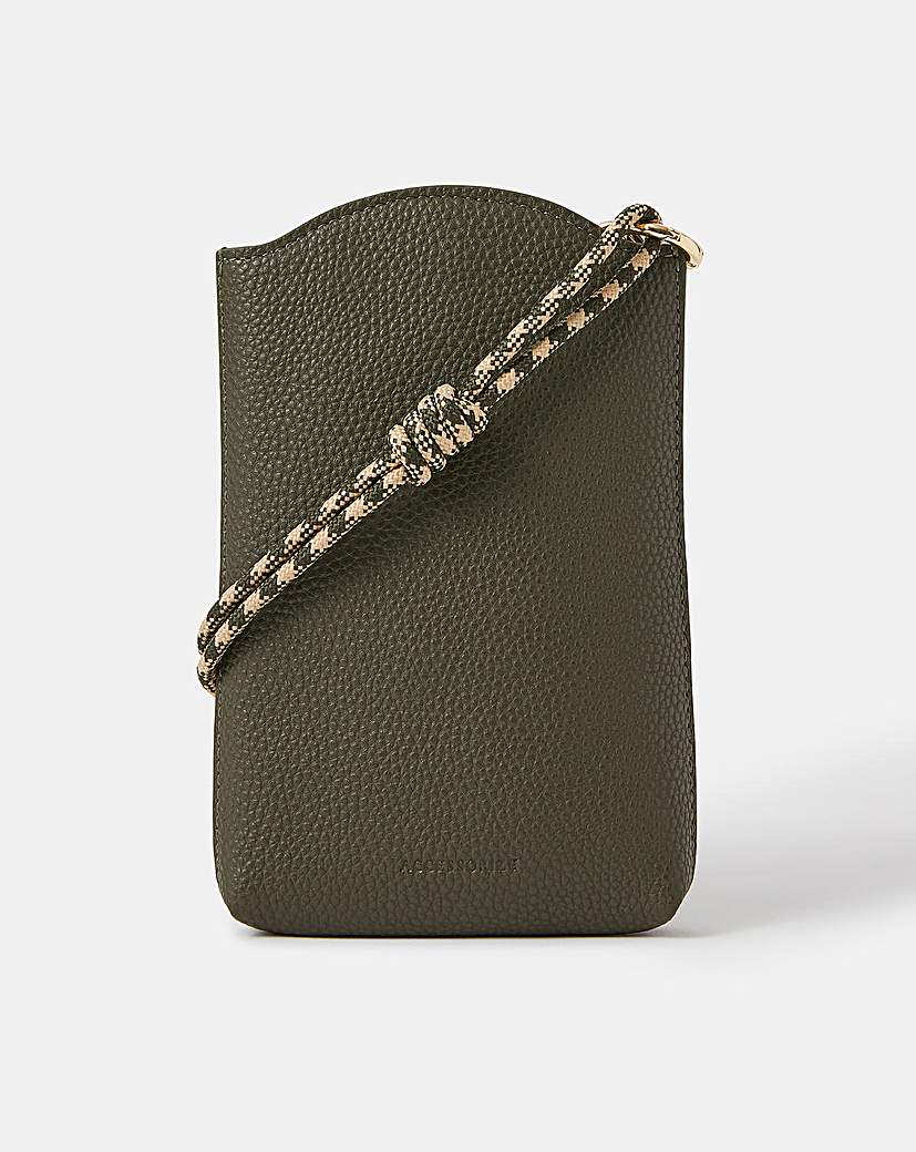 New In - Accessorize Cord Strap Phone Bag