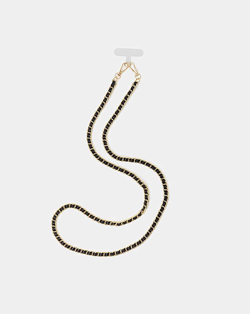 New In - Accessorize Faux Leather Phone Strap