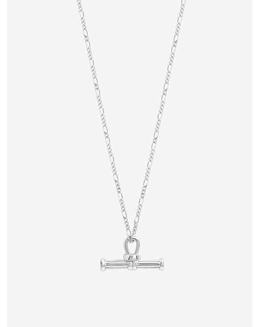Sterling Silver 925 Textured Necklace