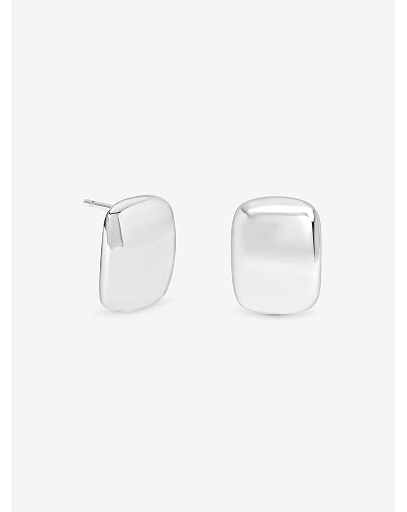 Sterling Silver 925 Polished Domed Studs
