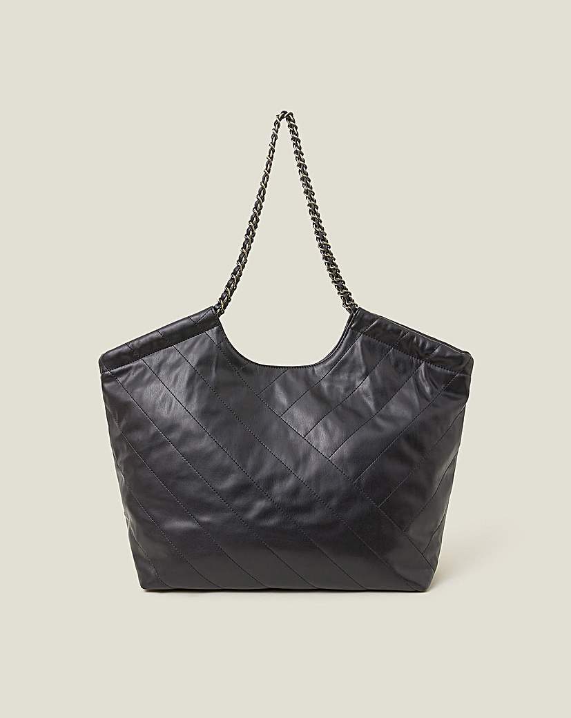 New In - Accessorize Faux Leather Shoulder Bag