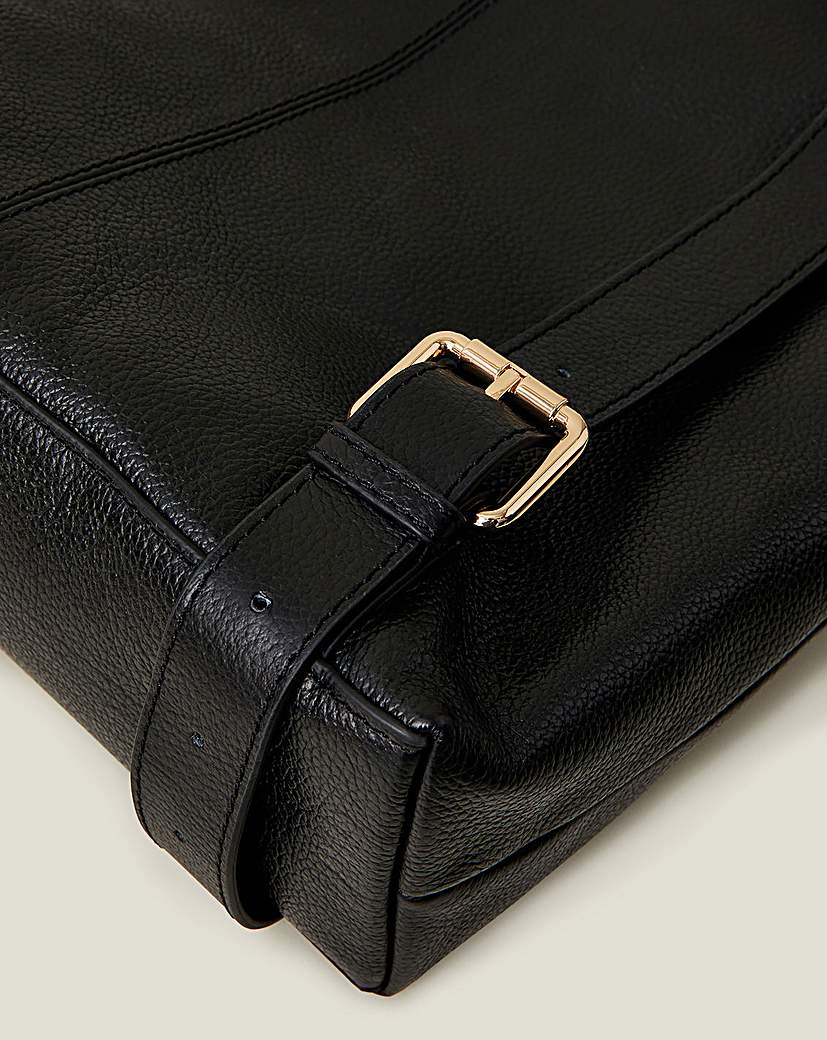 Accessorize Suede Leather Backpack