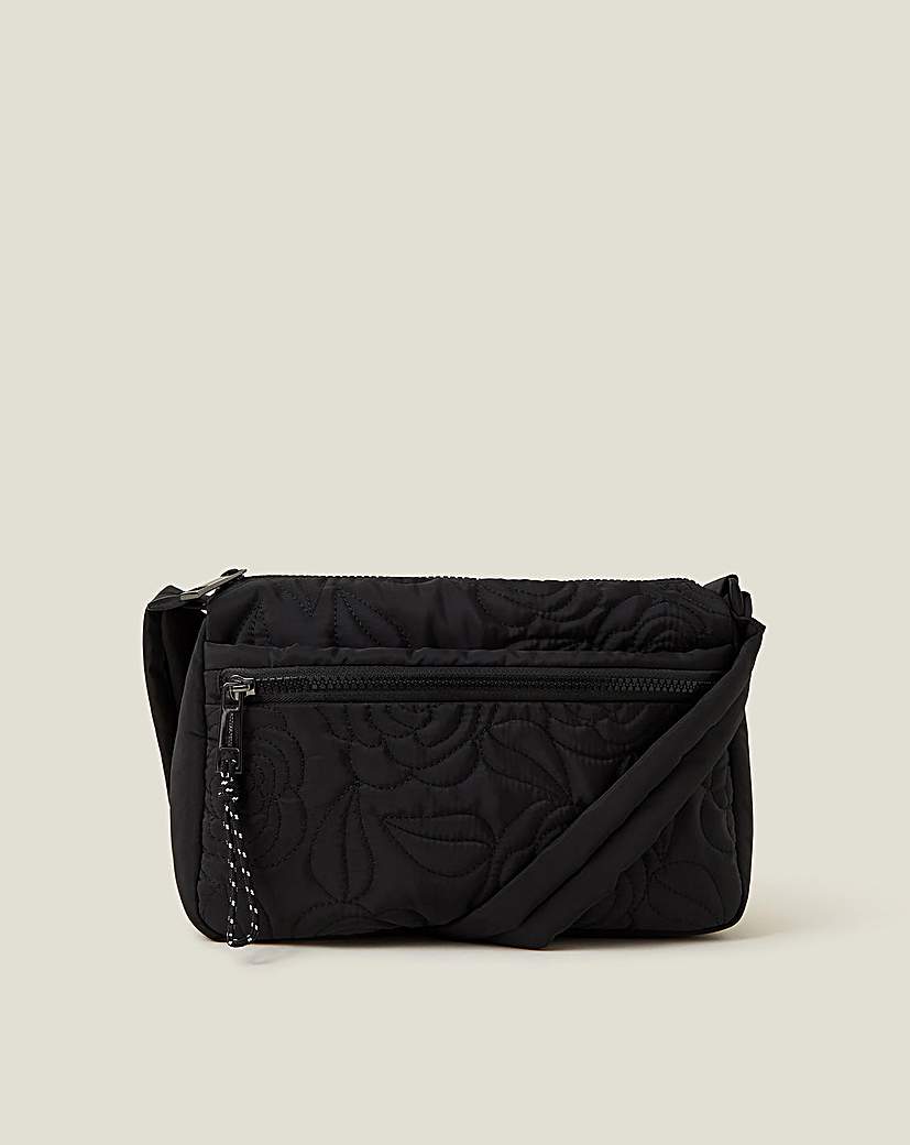 New In - Accessorize Floral Quilted Camera Bag