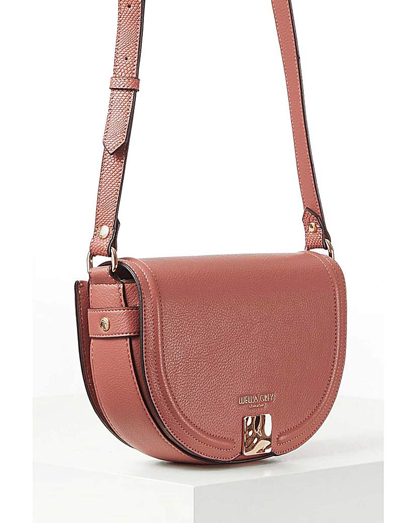 New In - Luella Grey Tara Posy Saddle Crossbody