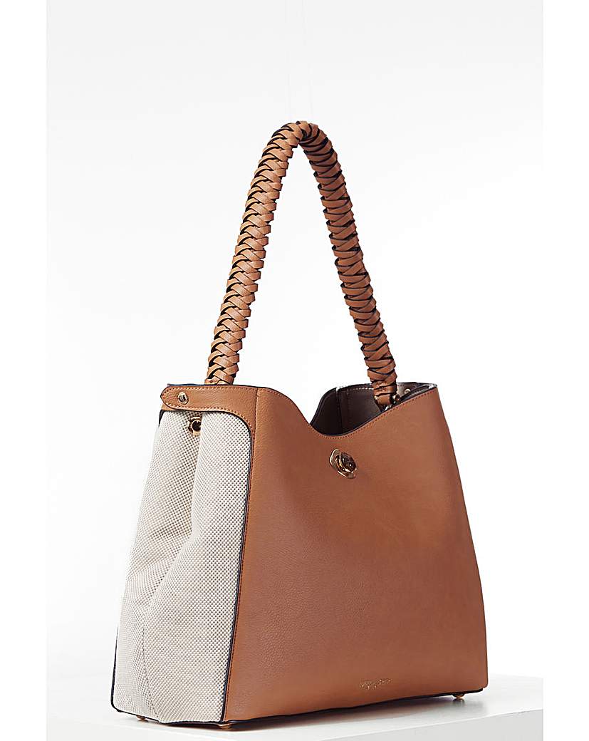 New In - Luella Grey Adriana Camel Hobo Tote