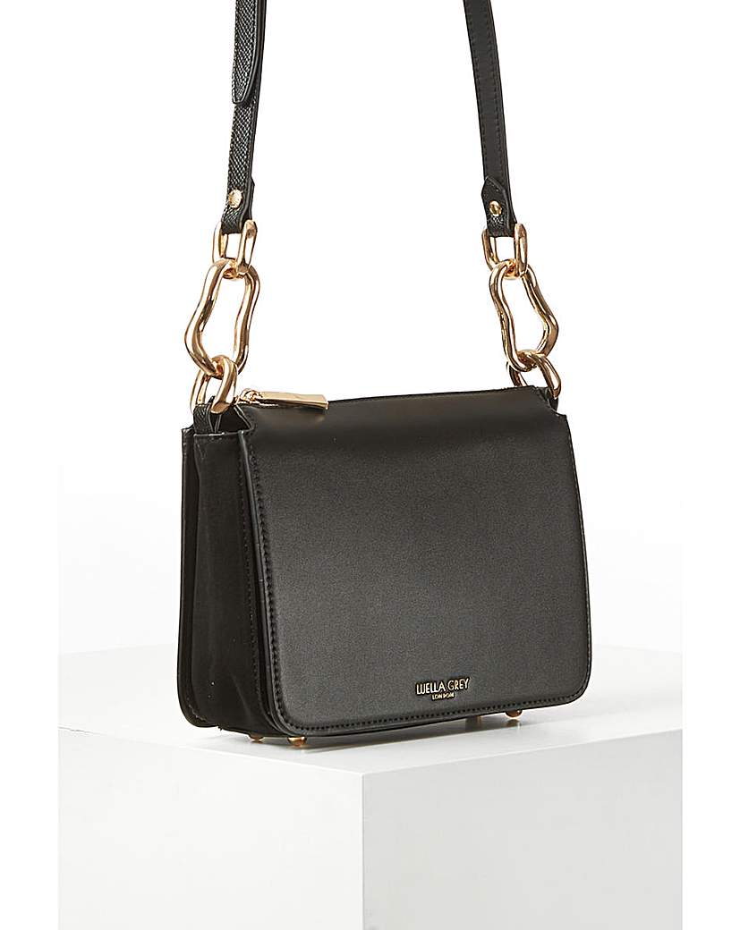 Luella Grey Margarita Black Crossbody