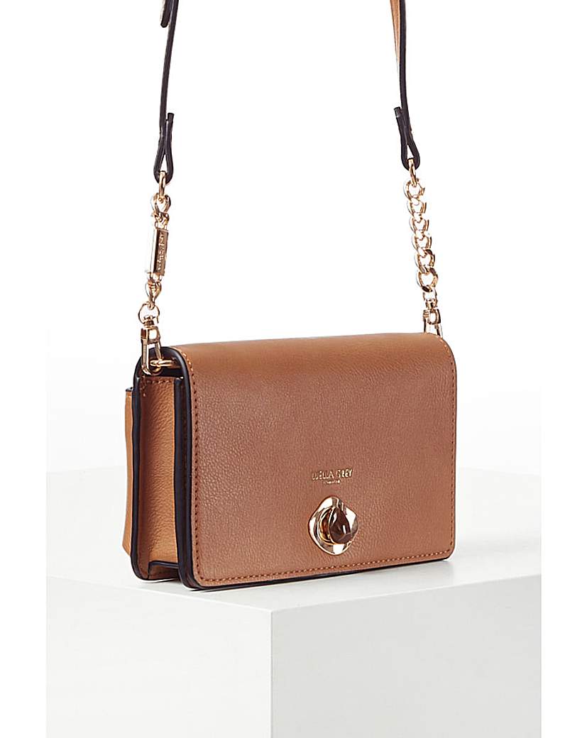 Luella Grey Eloise Camel Phone Bag