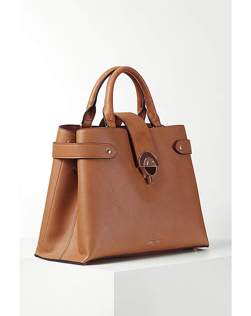 New In - Luella Grey Dora Camel Tote