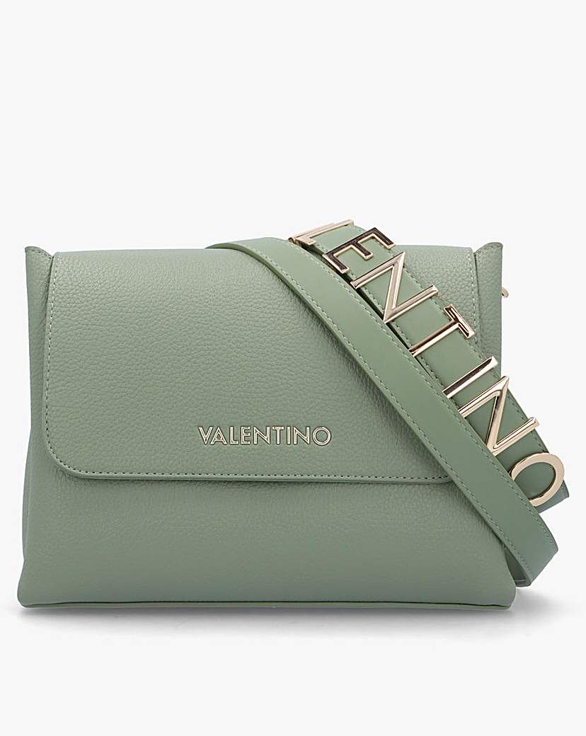 Valentino Bags Alexia Logo Strap Satchel