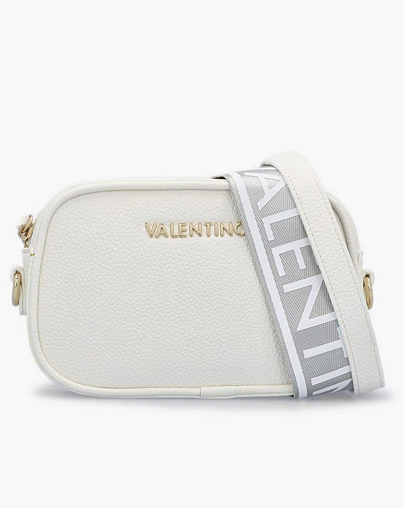 Valentino Bags Miramar White Camera Bag