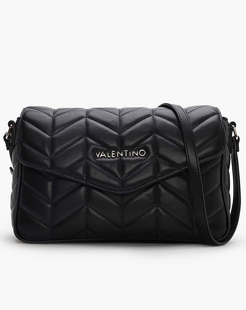 Valentino Bags Petal Chevron CrossBody Black Valentino …