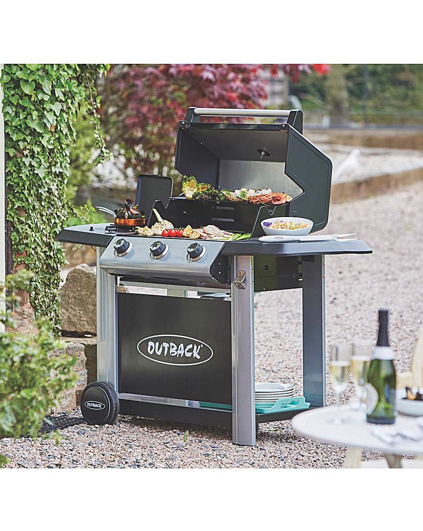 Outback Magnum 3 Burner Hybrid Barbecue