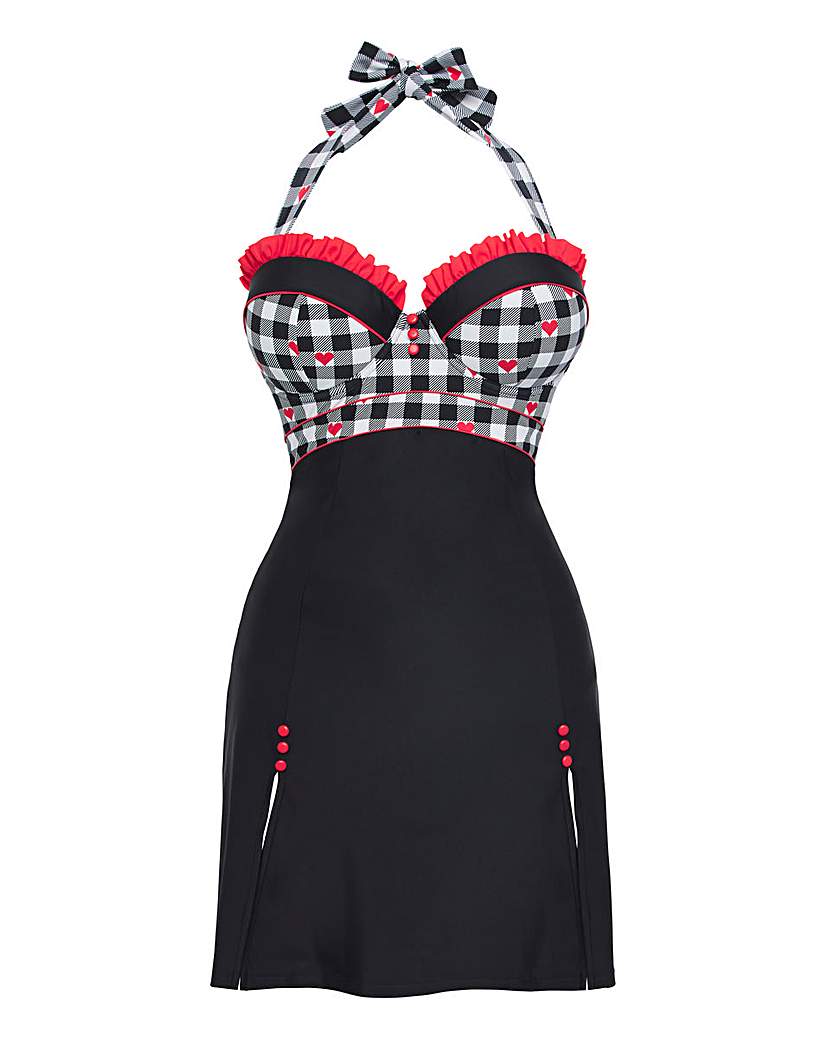 Joe Browns Gingham Wired Swimdress
