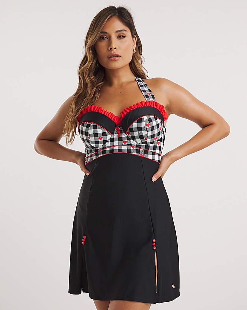 Joe Browns Gingham Wired Swimdress