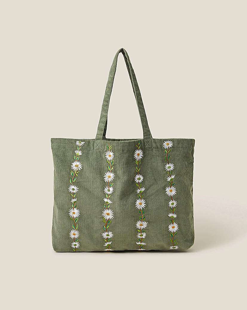 New In - Accessorize Daisy Cord Shopper