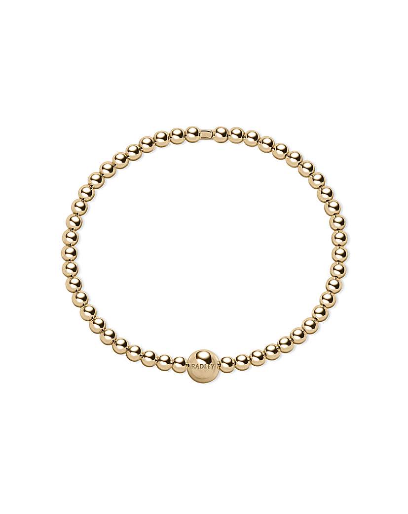 New In - Radley 18ct Gold Plated Bubble Bangle