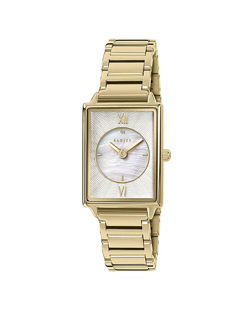 New In - Radley Gold Plated Rectangular Watch