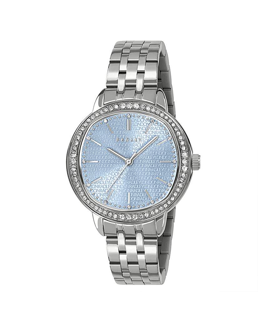 New In - Radley Silver Blue Stone Set Watch