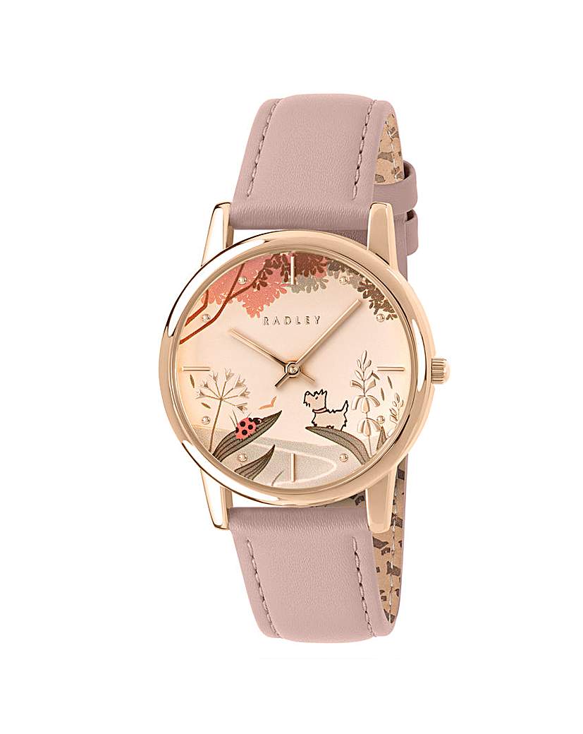 New In - Radley Rose Gold Plated Pink Watch