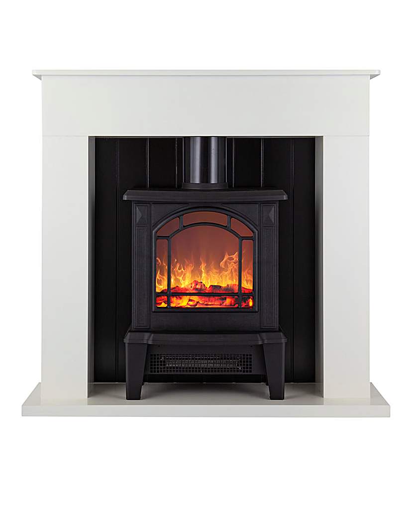 Warmlite Ealing Compact Stove Fire Suite