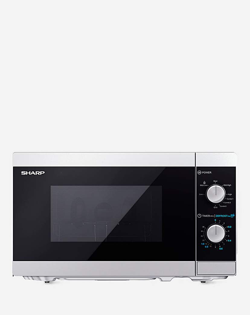 Sharp 20L Grill Silver Microwave
