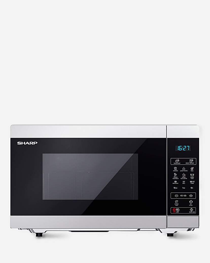 Sharp 25L Grill Silver Microwave
